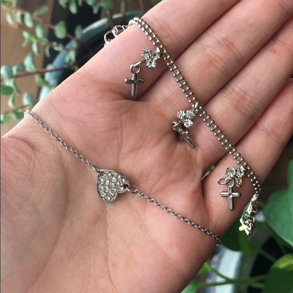 Anklet/bracelet set or separate
